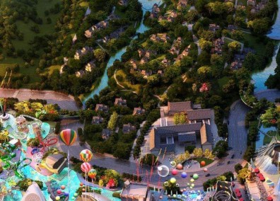 康養(yǎng)小鎮(zhèn)景觀設計