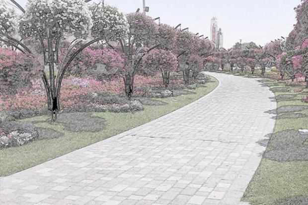 花樹景觀設(shè)計效果圖