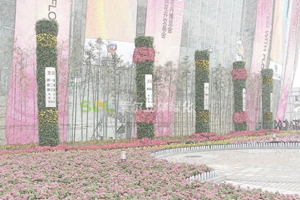 花柱景觀設(shè)計效果圖