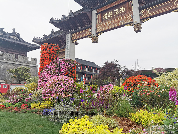 10江蘇東臺西溪古鎮景區五一景觀提升 (1)泰山路花境.jpg